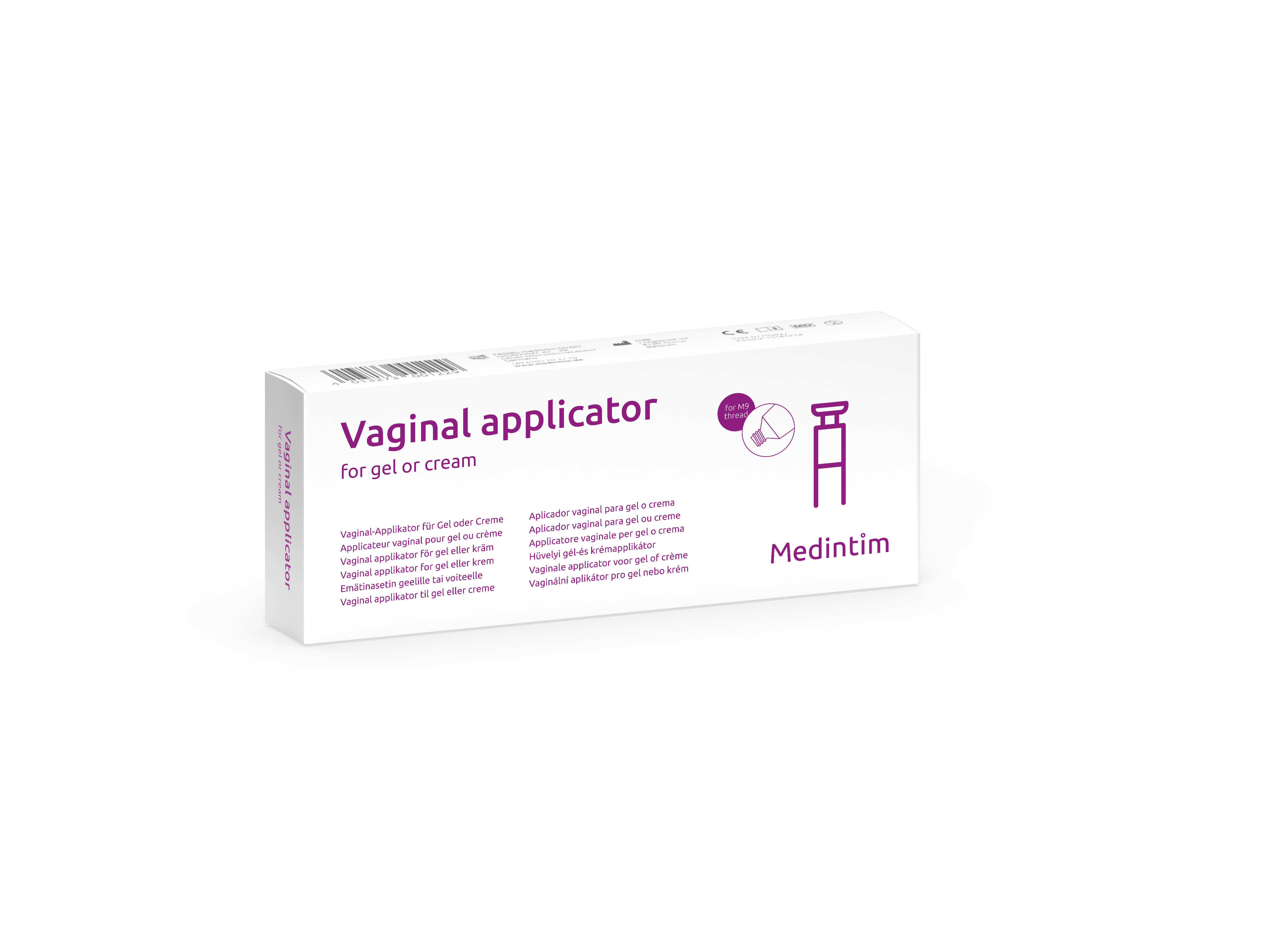 Vaginal Applikator für Gel/Crème